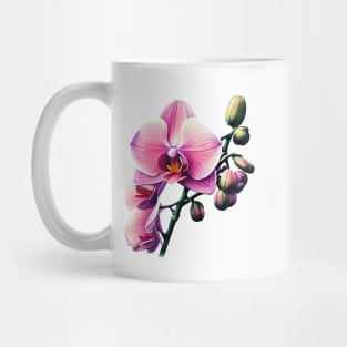 Pink Orchid Mug